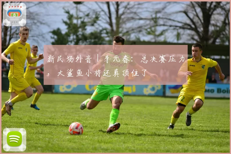 新民场外音|李元春:总决赛压力,大鲨鱼小将还真顶住了
